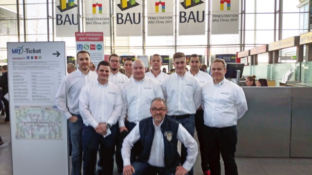 Gestaltung in Holz auf der Baumesse 2017 in München