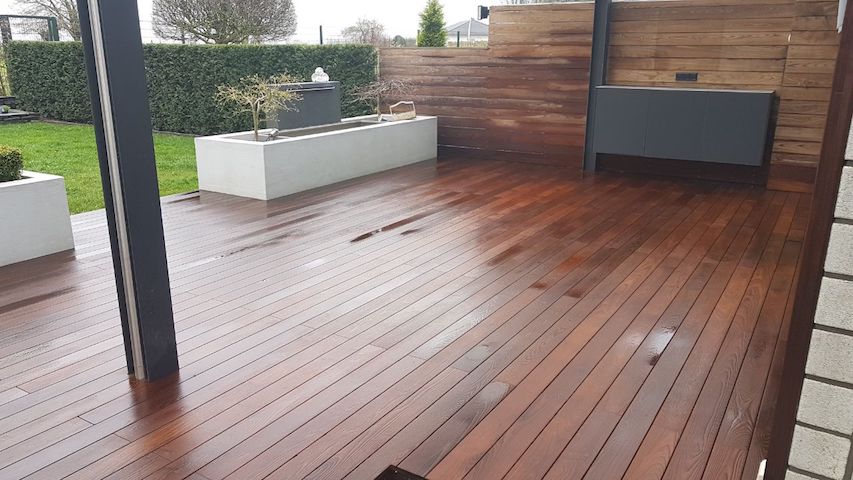 Terrassenaufarbeitung