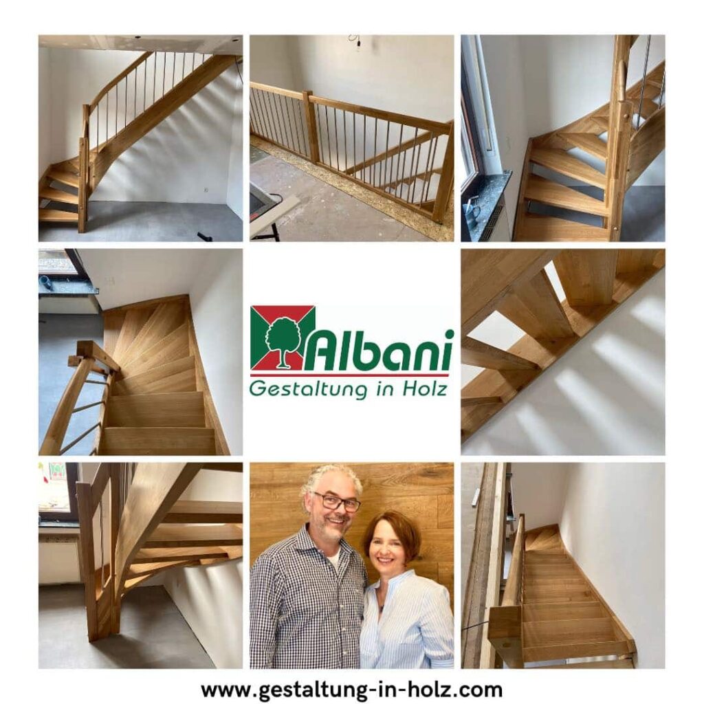 Treppen von Daniel Albani montiert