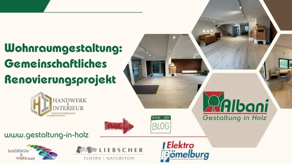 Wohnraumgestaltung: Gemeinschaftliches Renovierungsprojekt